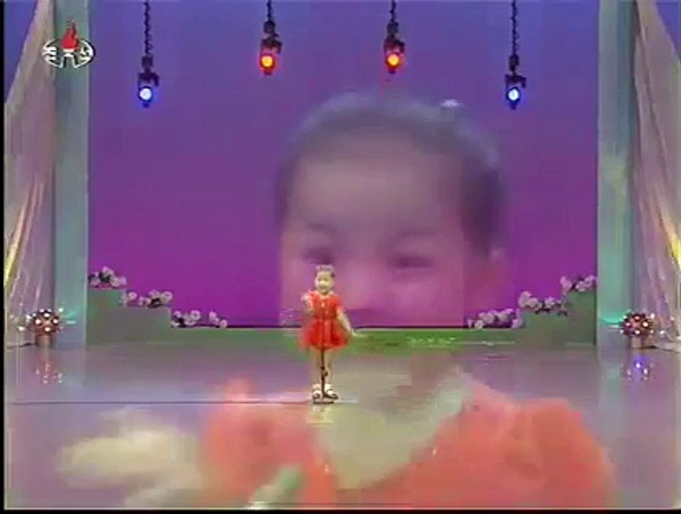Cute baby singing