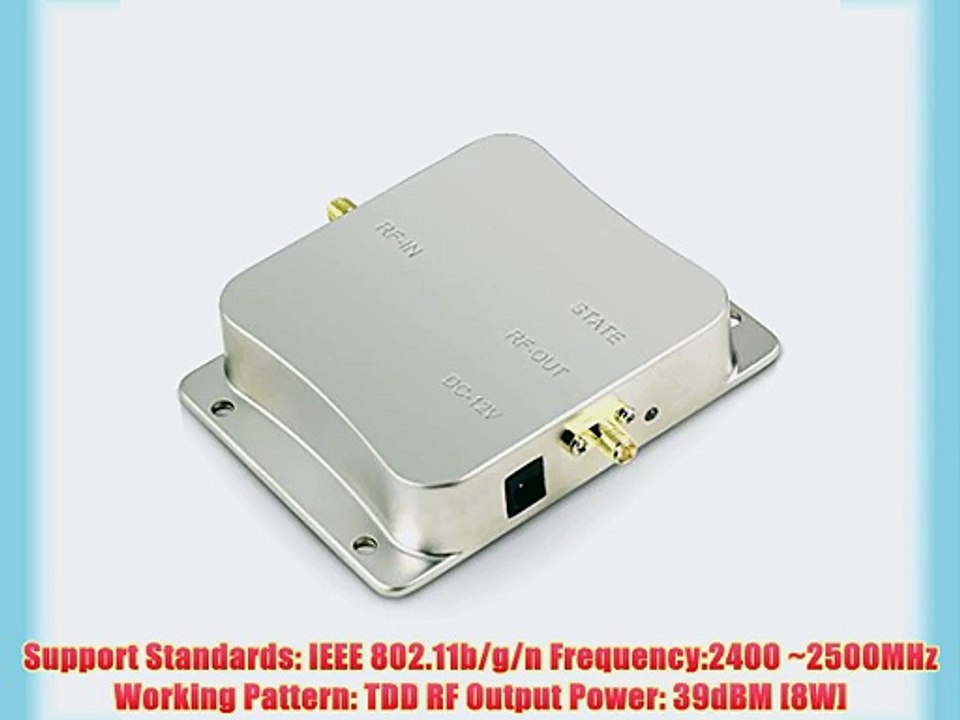 RsungU EDUP EP-AB003 8W Wifi Repeater Wifi Wireless Broadband Amplifer Router Power Range Signal