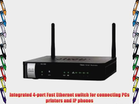 Cisco RV110W-A-NA-K9 Small Business RV110W Wireless N VPN Firewall Router