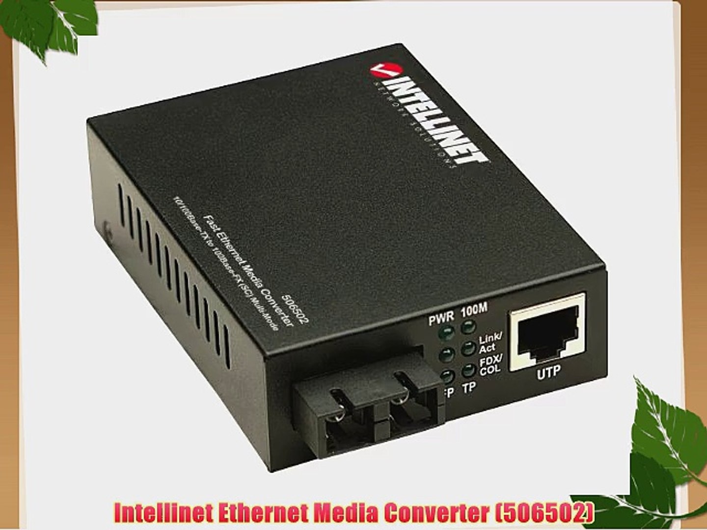 1 x RJ-45 StarTech.com 10//100 Fiber to Ethernet Media Converter Multi Mode SC 2 km MCM110SC2