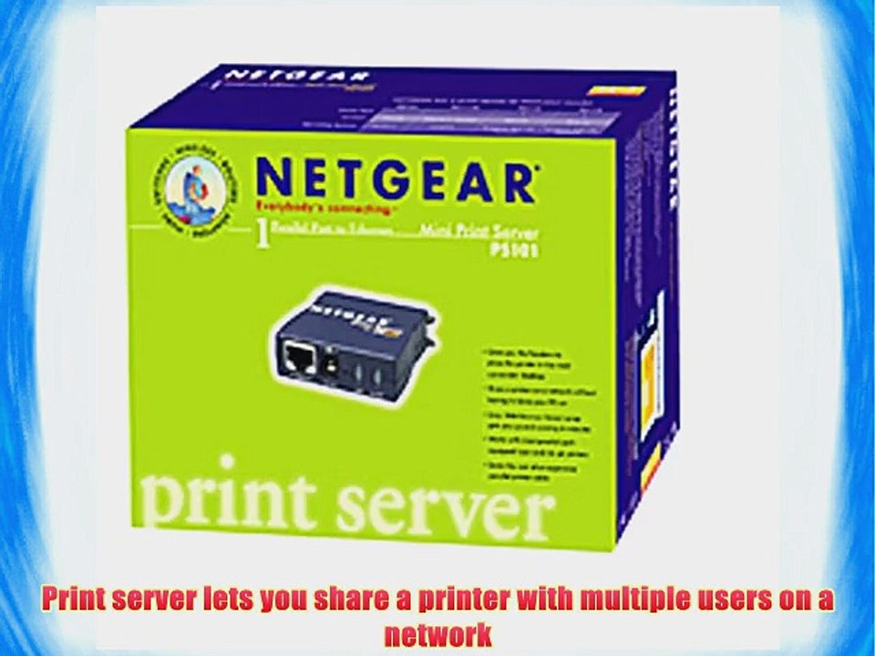 NETGEAR PS101 Mini Print Server