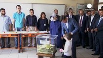 آغاز رای گیری در انتخابات پارلمانی ترکیه