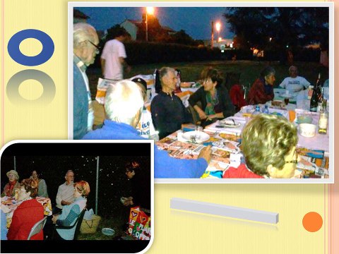fête des voisins aux Castors..-