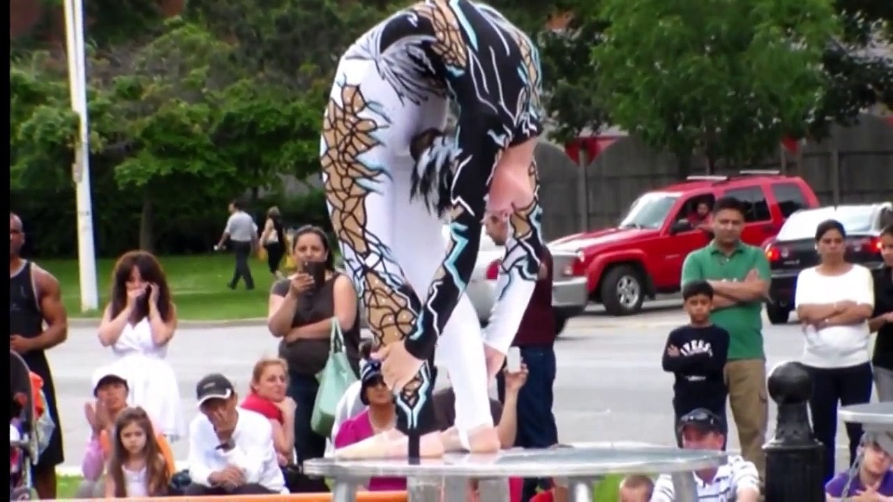 Contortionist Gymnastic Performance