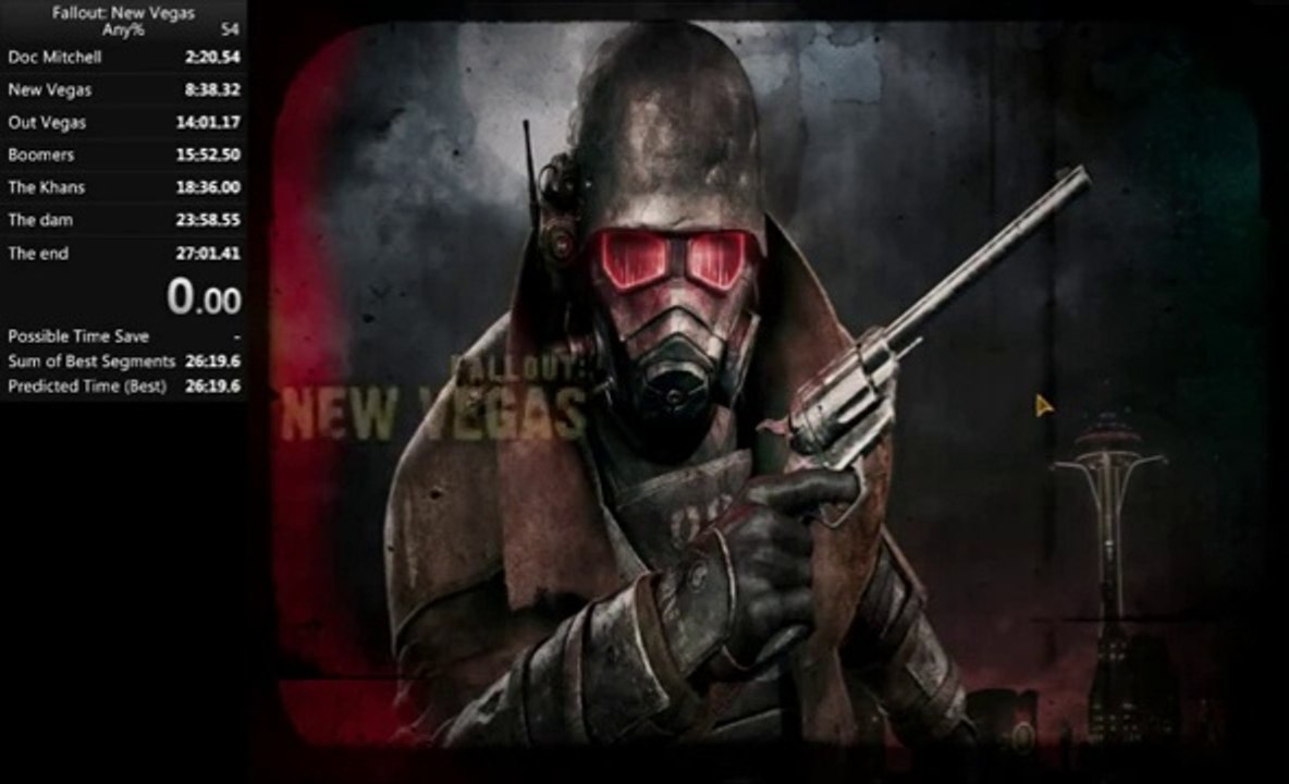 Fallout New Vegas Speedrun RTA Any% 24:15 World Record