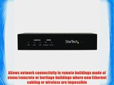 StarTech.com Gigabit Ethernet over Coaxial LAN Extender Receiver 2.4 km (1.5 mi) - IP to Coax
