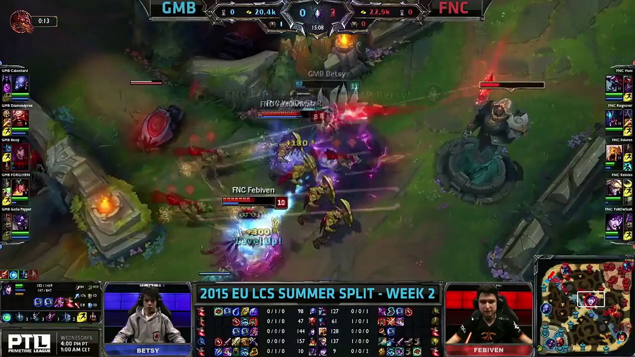 Follow The League - LCS EU Semaine 2