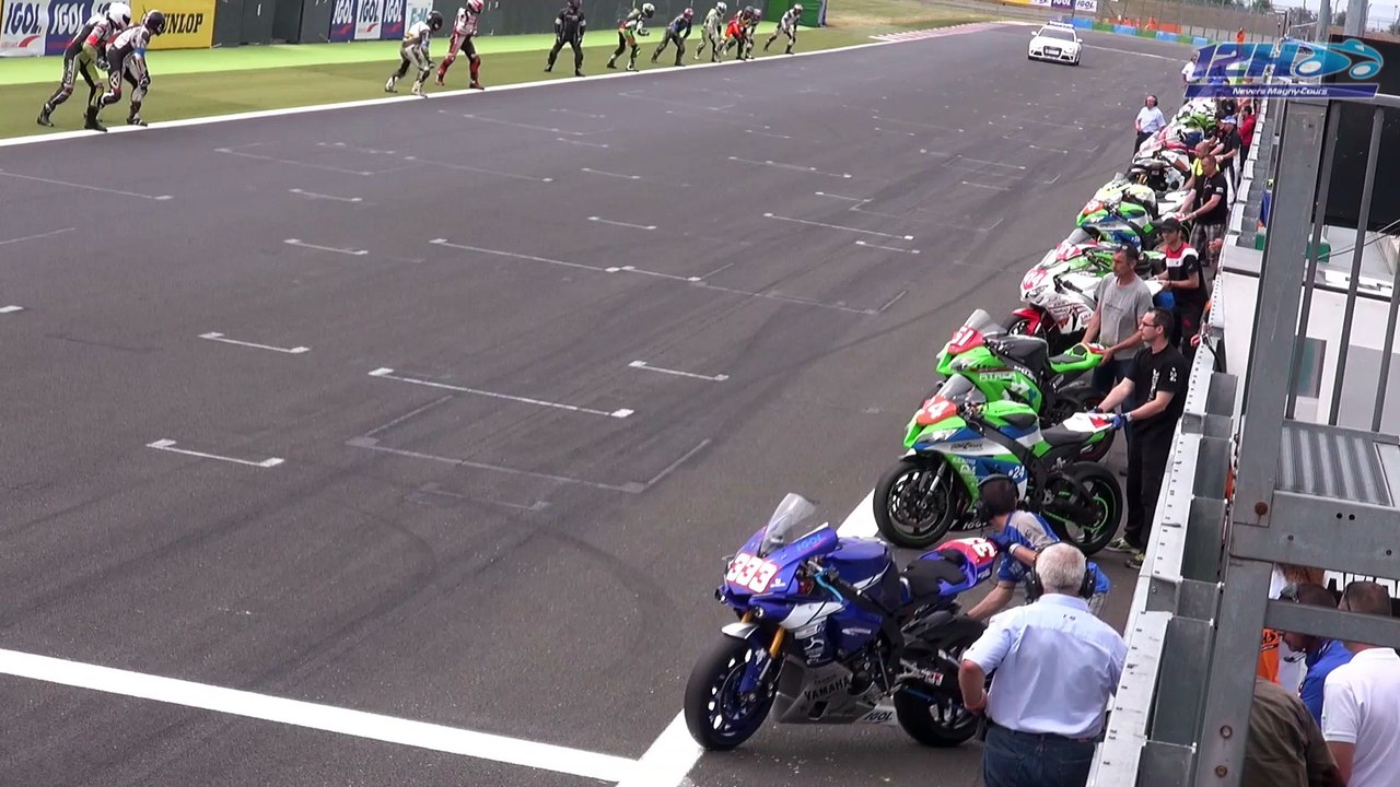 12H - Départ de la 2è manche