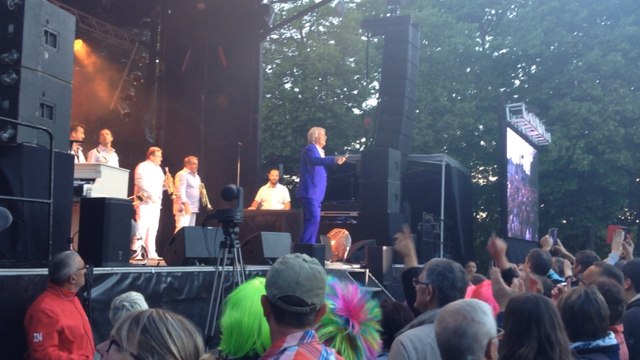 Patrick Sébastien a vite mis l'ambiance