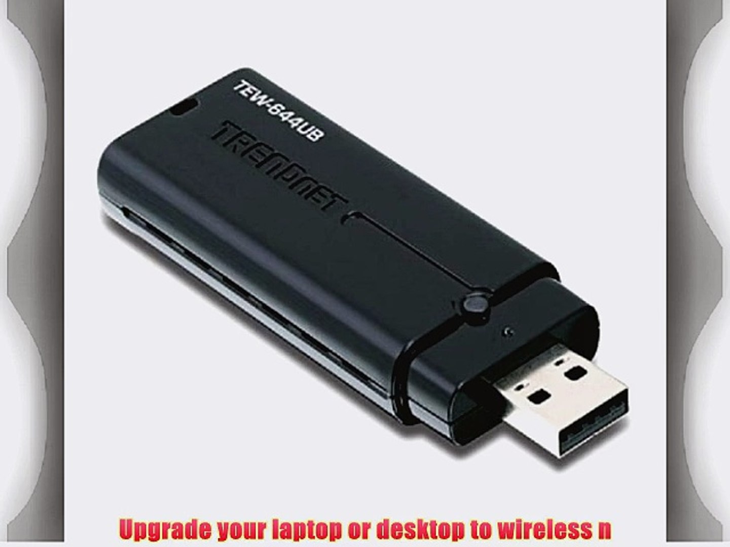 TRENDnet Wireless N USB Adapter TEW-644UB - video Dailymotion