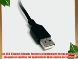 StarTech.com Compact Black USB 2.0 to Gigabit Ethernet NIC Network Adapter - USB to RJ45 Network