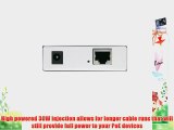 StarTech.com 10/100 PoE Power over Ethernet Injector 48V/30W (POEINJ100)