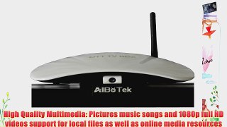 AIBoTek TV Box TC812 with Camera and Bluetooth: HDMI 1080p Full HD Streaming Media Player with