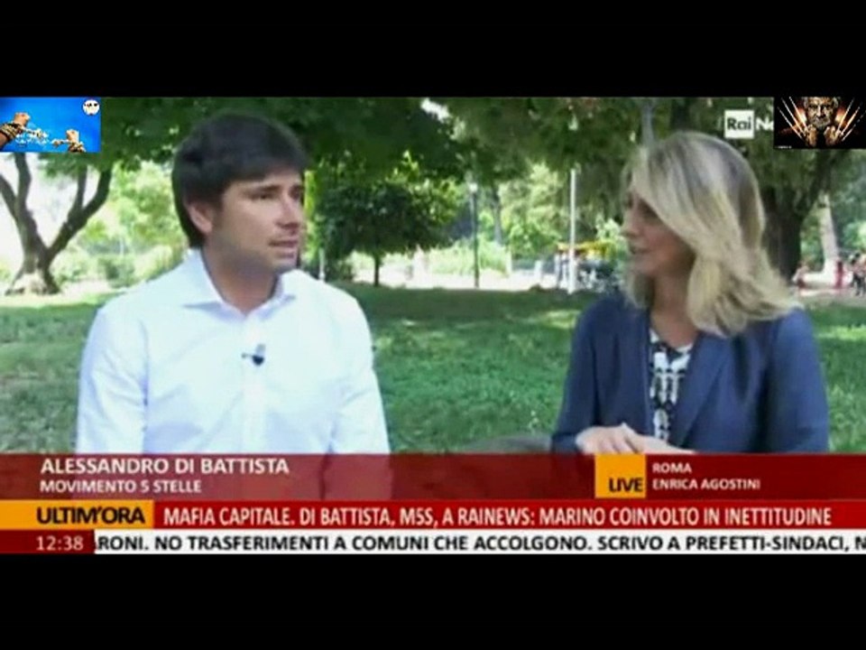 Alessandro Di Battista 07-06-2015 rainews24