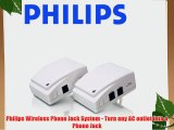 Philips Wireless Phone Jack System - Turn any AC outlet into a Phone Jack