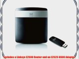 Linksys E2500 Advanced Simultaneous Dual-Band Wireless-N Router and N600 Dual Band Adaptor