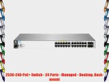 2530-24G-PoE  Switch - 24 Ports - Managed - Desktop Rack-mount