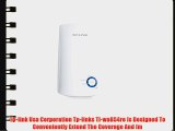 Tp-link Usa Corporation Tp-links Tl-wa854re Is Designed To Conveniently Extend The Coverage