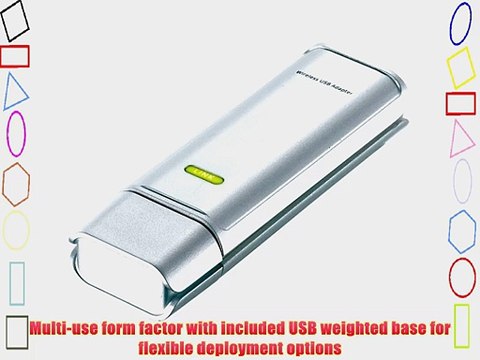 ZyXEL G202 802.11g USB Wireless Adapter with Weighted Desktop Base WPA2 and Software Controlled