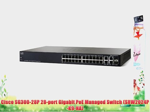 Cisco SG300-28P 28-port Gigabit PoE Managed Switch (SRW2024P-K9-NA)