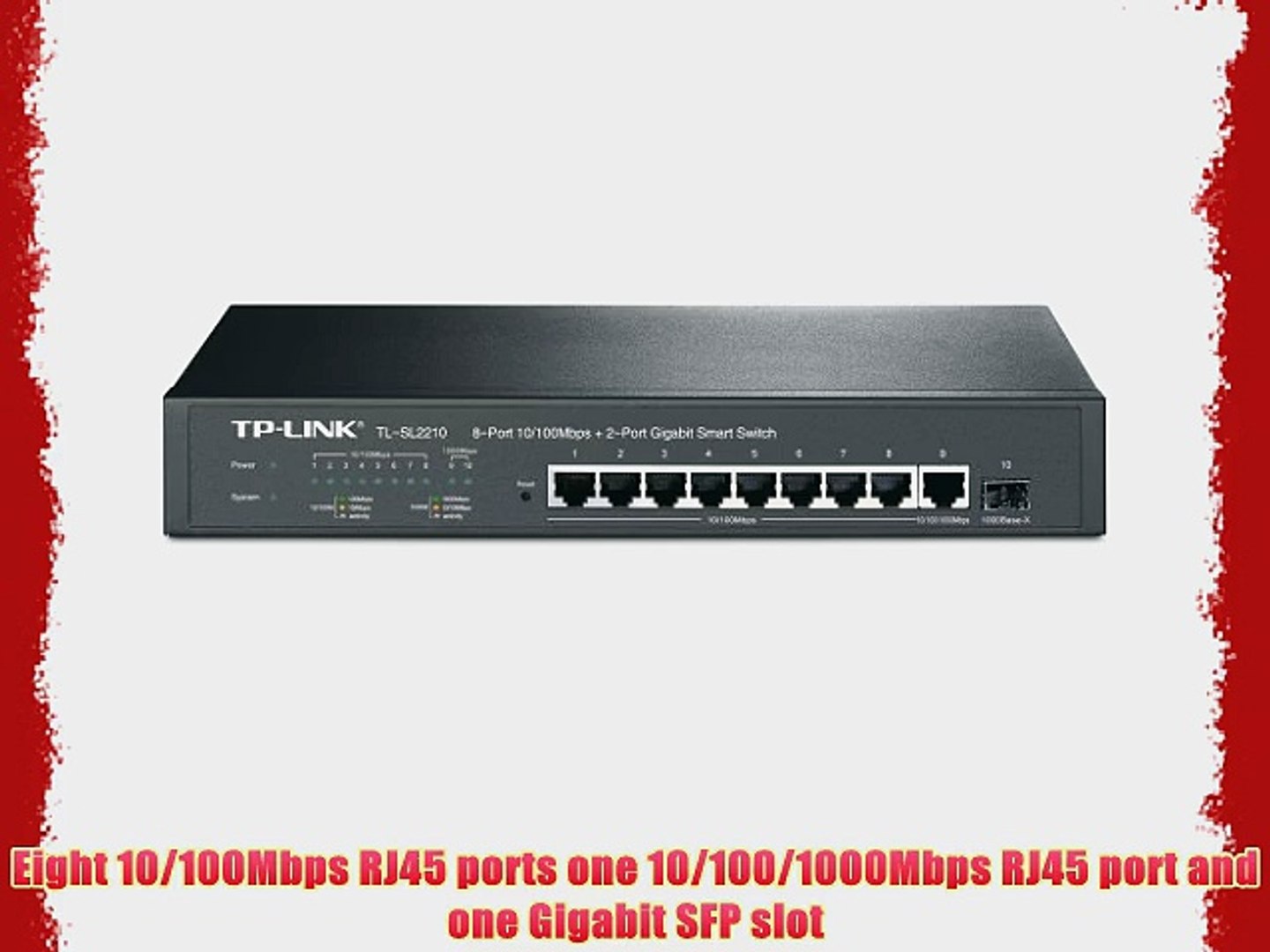 4 Combo Gigabit LAN Ports TP-Link TL-SG5412F 12-Port Pure-Gigabit L2 Managed Switch 12 Gigabit SFP Slots