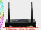 TRENDnet GREENnet 300 Mbps Concurrent Dual Band Wireless N Gigabit Router TEW-673GRU (Black)