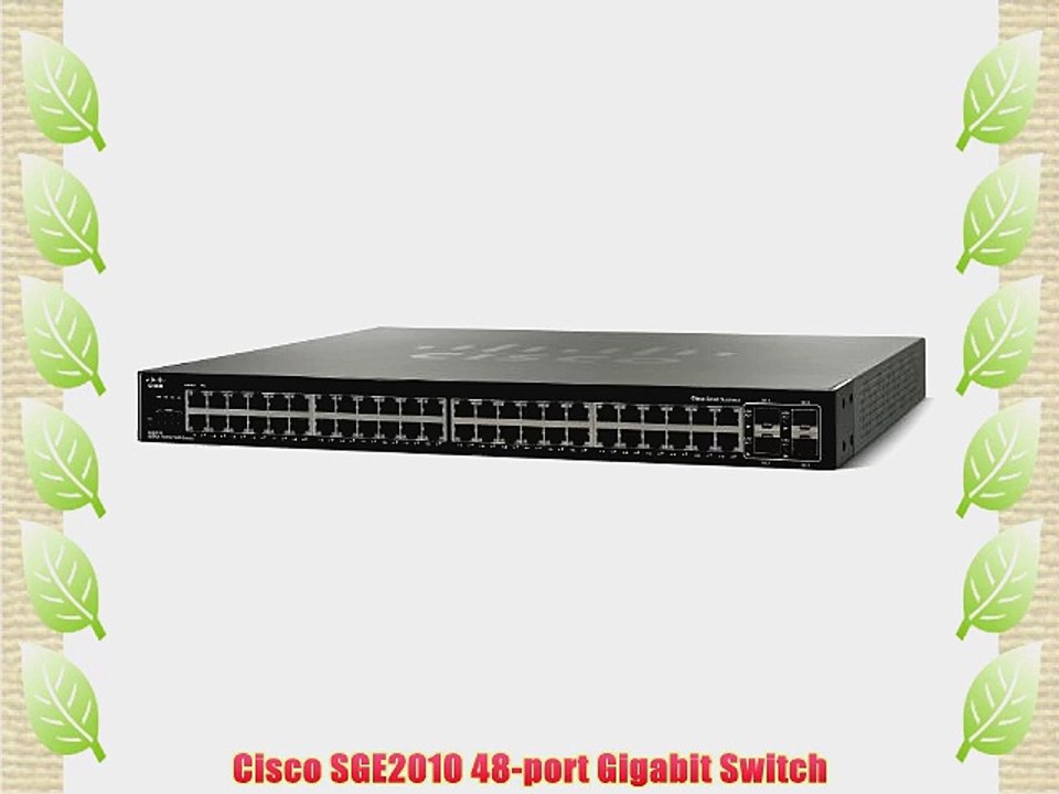 Cisco SGE2010 48-port Gigabit Switch
