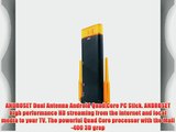 ANDROSET Dual Antenna Quad Core Mini Android 4.2 TV Box TV DongleBluetooth Android Cloud Stick