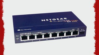 Netgear EN-108TP 10-Base T-Ethernet Hub 8-Port