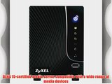 ZyXEL NSA221 2-bay Network Attached Storage and Media Server