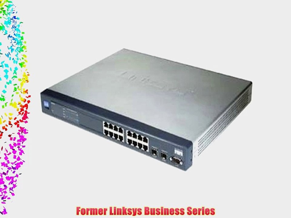 Cisco SRW2016 16-port Gigabit Switch - WebView