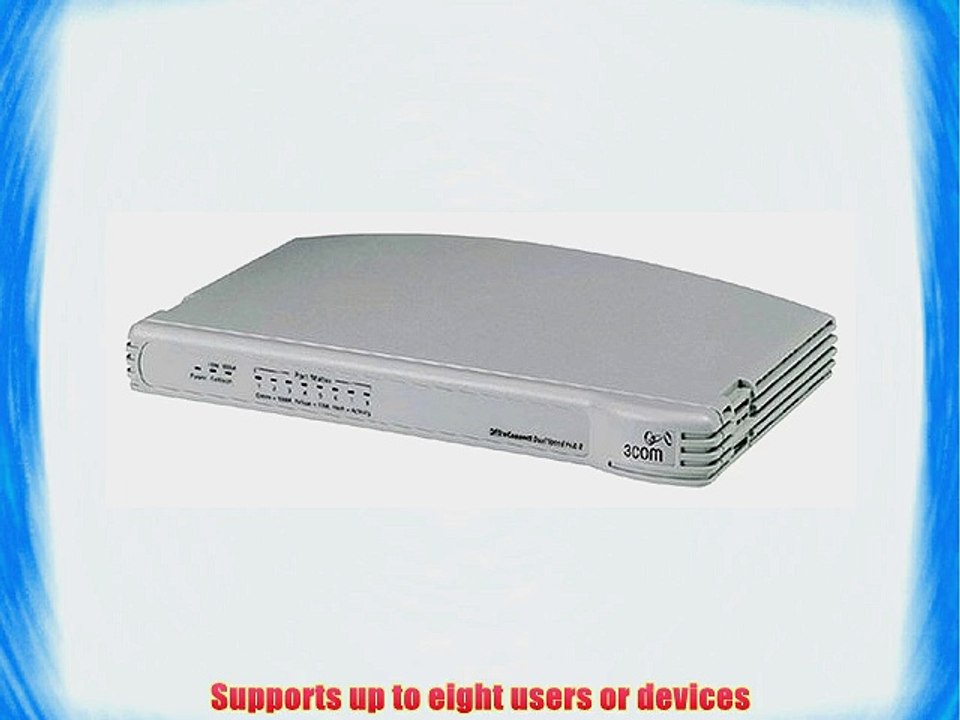 3Com 3C16753-US OfficeConnect Dual Speed Hub 8