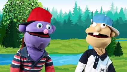 Kuklalarla Küçük Kurbağa Şarkısı