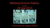 Services Publics, Jacques Cotta 29 mai 2015