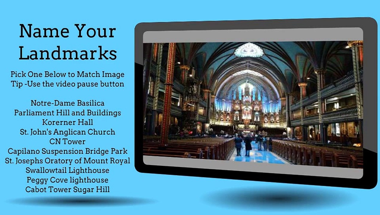 Canada Landmarks Sites to Visit