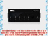 Anker? AH121 USB 3.0 7-Port Hub with 36W Power Adapter [12V 3A High-Capacity Power Supply and