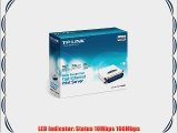TP-LINK TL-PS110P Single parallel port fast ethernet Print Server E-mail Alert Internet Printing