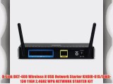 D-Link DKT-408 Wireless N USB Network Starter KitDIR-615/DWA-130 11GN 2.4GHZ WPA NETWORK STARTER