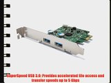Buffalo Technology SuperSpeed USB 3.0 PCI Express 2-Port Interface Card IFC-PCIE2U3