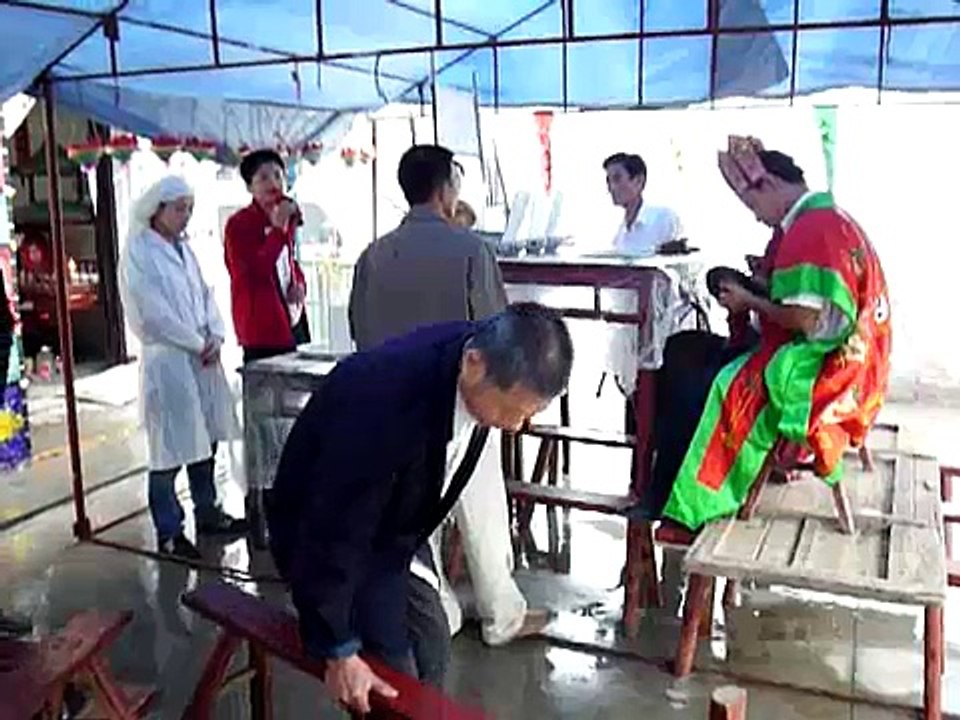 My mother-in-law's Chinese traditional funeral