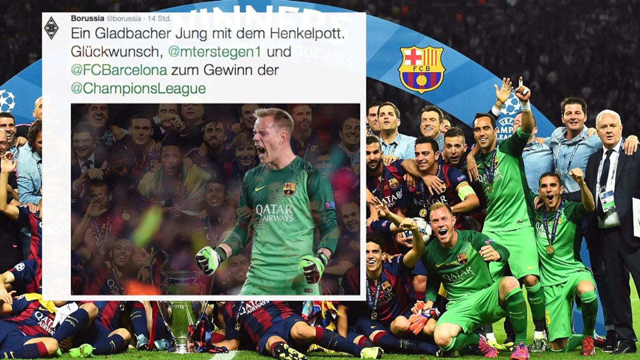 Triple-Torwart ter Stegen auf Europas Thron