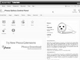 Joomla tutorial - How to Upload Pictures to a Photo Gallery Using Phoca Gallary