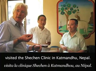 Richard Gere Visits Shechen Clinic in Kathmandu, Nepal