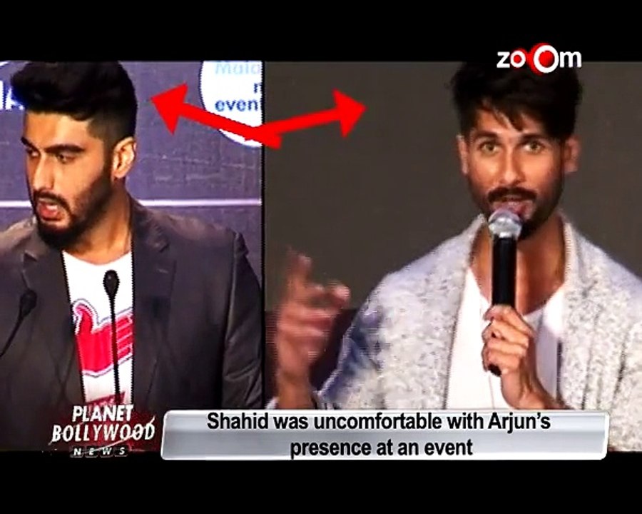 Shahid Kapoor Feels UNCOMFORTABLE Being With Arjun Kapoor _ Bollywood News