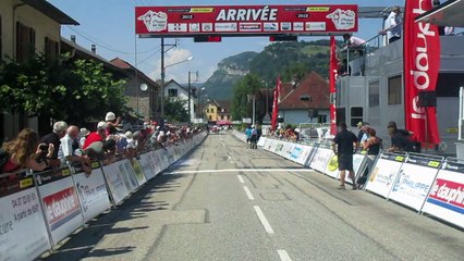 Classique des Alpes : L'arrivée pour la 2e place