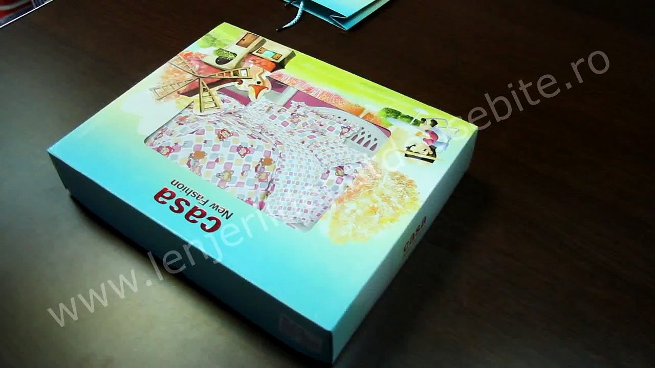 Lenjerii de pat desene animate