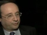 Meeting de Limoges : ITV de F. Hollande