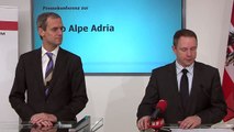 Aufzeichnung der Pressekonferenz zur Verstaatlichung der Hypo Alpe Adria Bank (Teil 2)