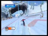 Mountain Sports (Wii) Gameplay: Snowboarding