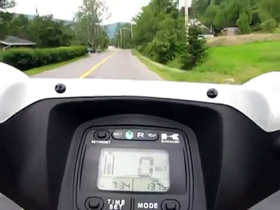 Kawasaki Brute force 750 acceleration and Speed